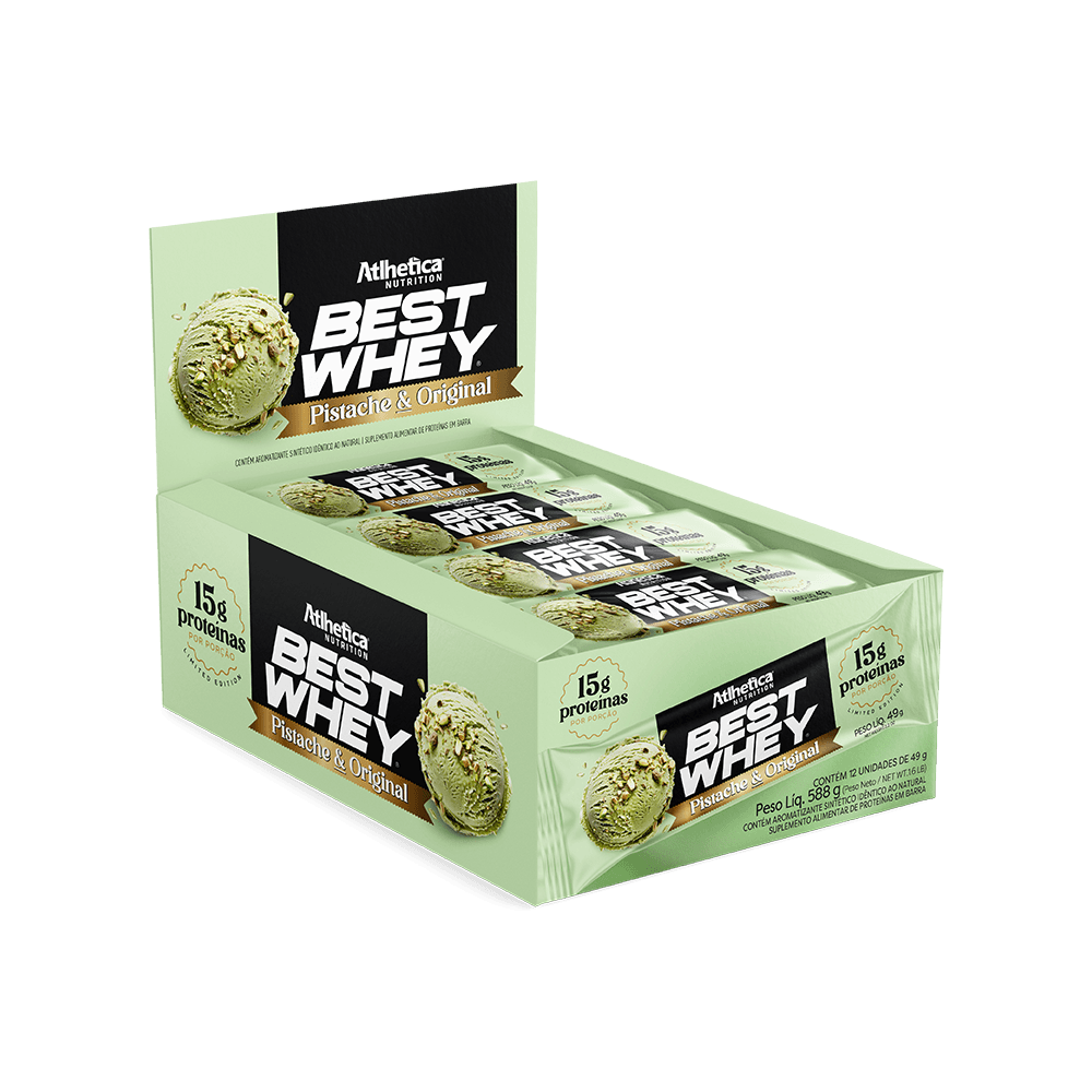 0 CARDS BEST WHEY BAR 15G PISTACHE E ORIGINAL